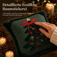 ⏳🔥ZEITLICH BEGRENZT 50% RABATT! ⏰Bestickter Weihnachtsbaum-Kissenbezug mit Schleife (45x45cm) | Dekorativer Kissenbezug für Wohnzimmer-Sofa🎄🧸