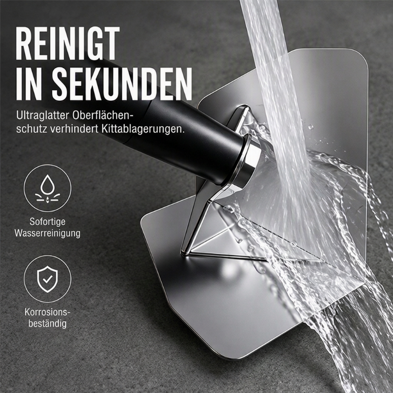 ⏳Zeitlich begrenztes Angebot⏳ Edelstahl-Eckkelle für Innen- und Außenecken, 175 × 96 mm