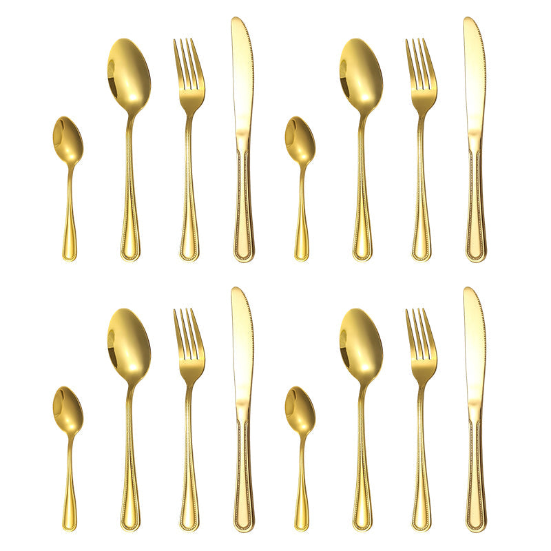🍴50% RABATT⏰Edelstahl-Besteck-Set, langlebig, für Haushalt & Picknick✨