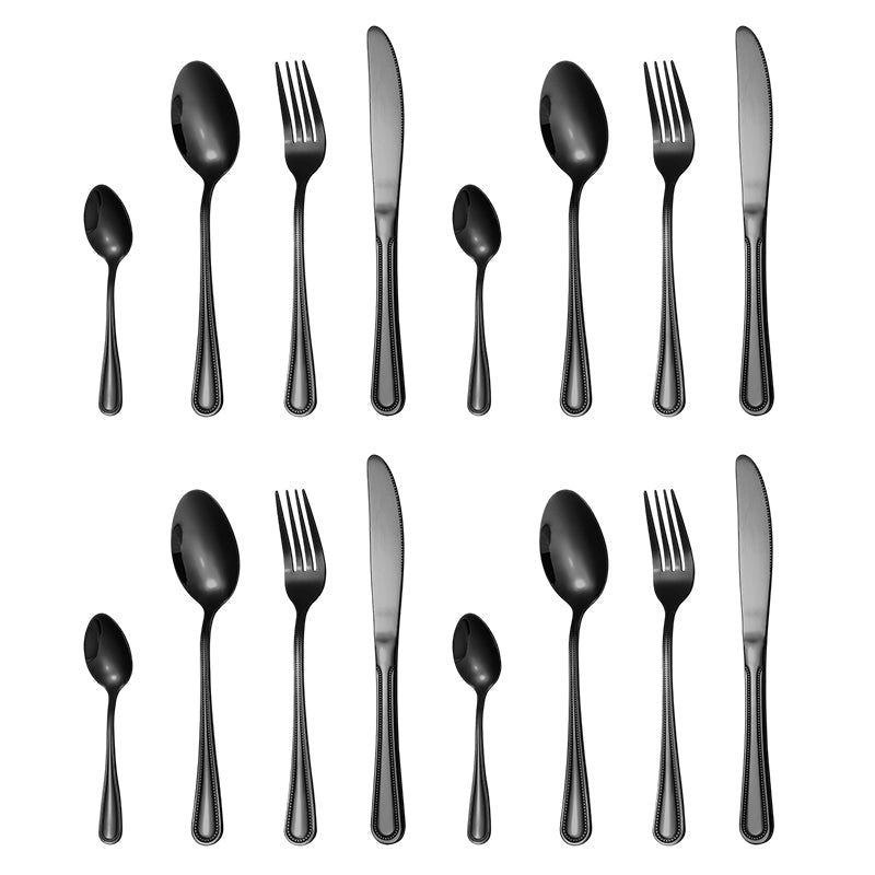 🍴50% RABATT⏰Edelstahl-Besteck-Set, langlebig, für Haushalt & Picknick✨