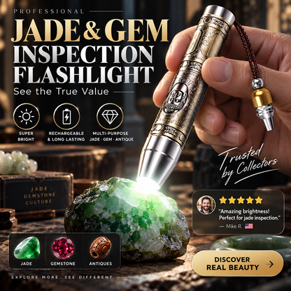 Professionelle Multifunktions-Taschenlampe zur Edelsteinprüfung