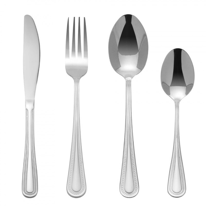 4-teiliges Edelstahlbesteckset