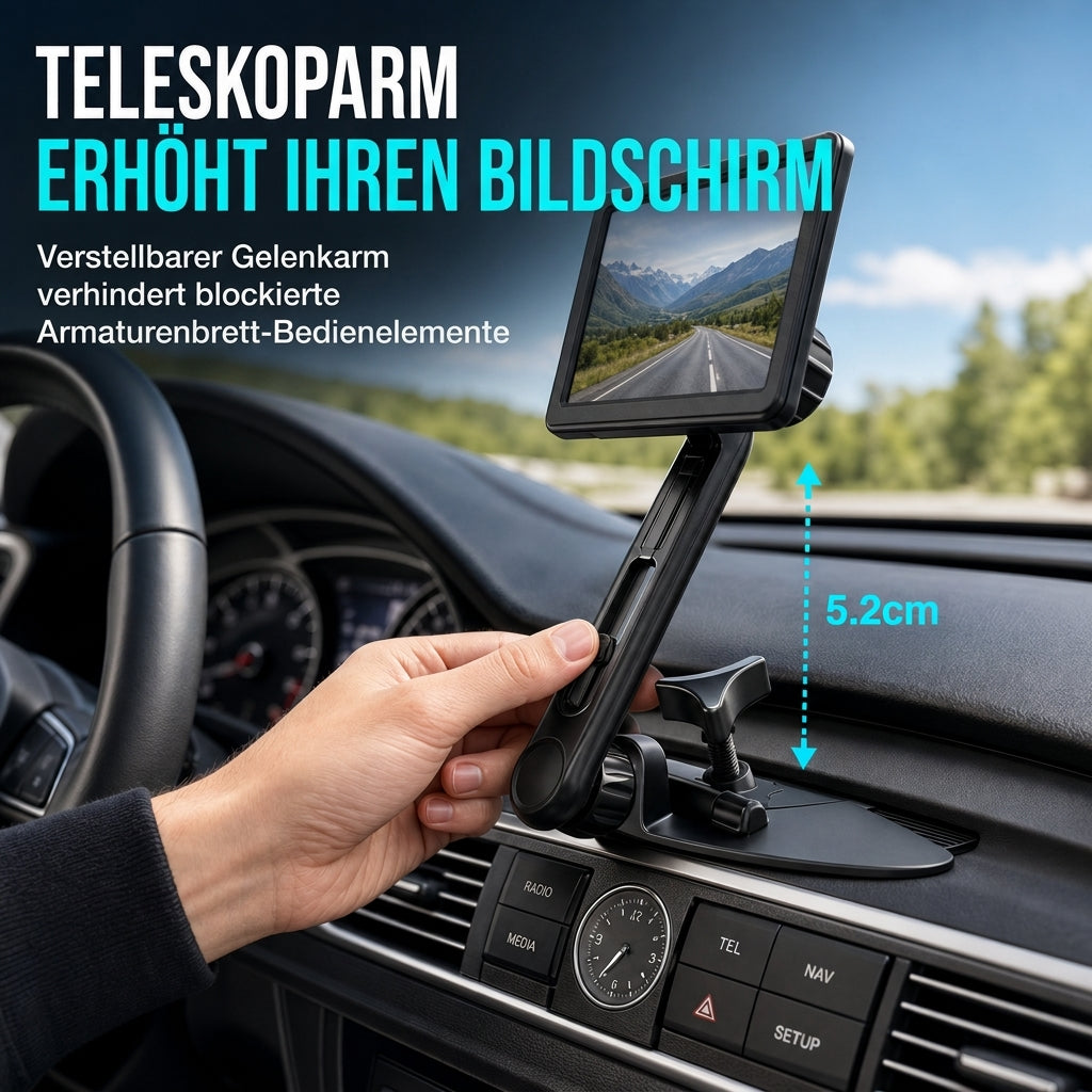 ⏳🔥ZEITBEGRENZT 50% RABATT! ⏰Verstellbare Gravitations-Handyhalterung für Auto-CD-Schlitz und Lüftungsgitter, Autozubehör🚗