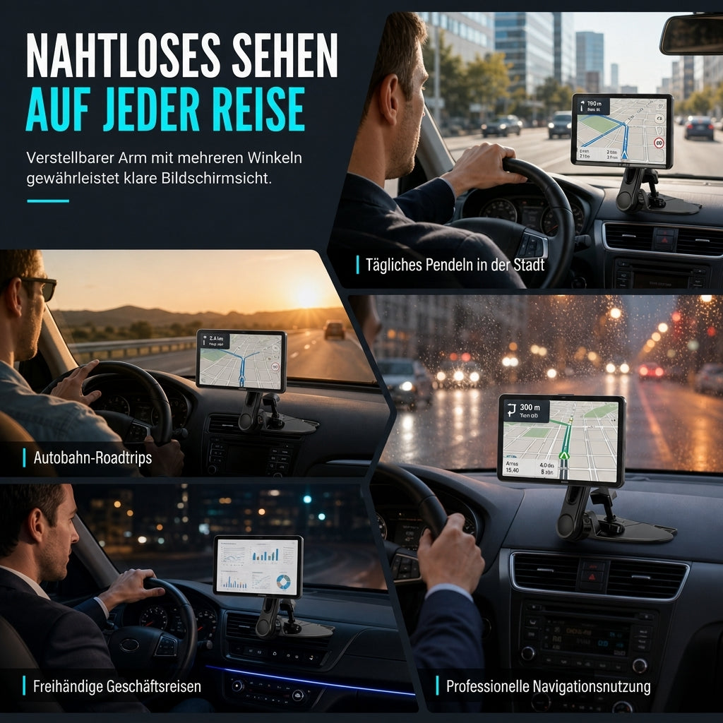 ⏳🔥ZEITBEGRENZT 50% RABATT! ⏰Verstellbare Gravitations-Handyhalterung für Auto-CD-Schlitz und Lüftungsgitter, Autozubehör🚗