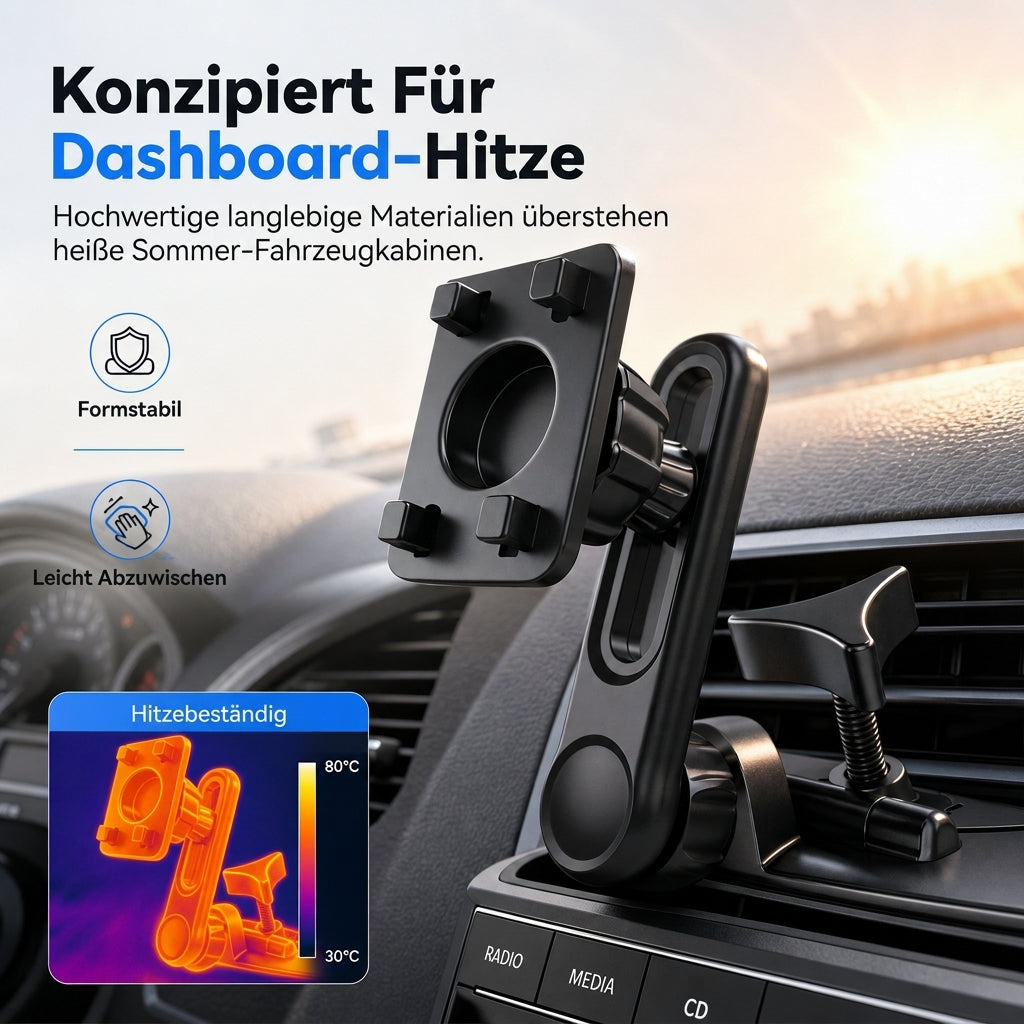 ⏳🔥ZEITBEGRENZT 50% RABATT! ⏰Verstellbare Gravitations-Handyhalterung für Auto-CD-Schlitz und Lüftungsgitter, Autozubehör🚗