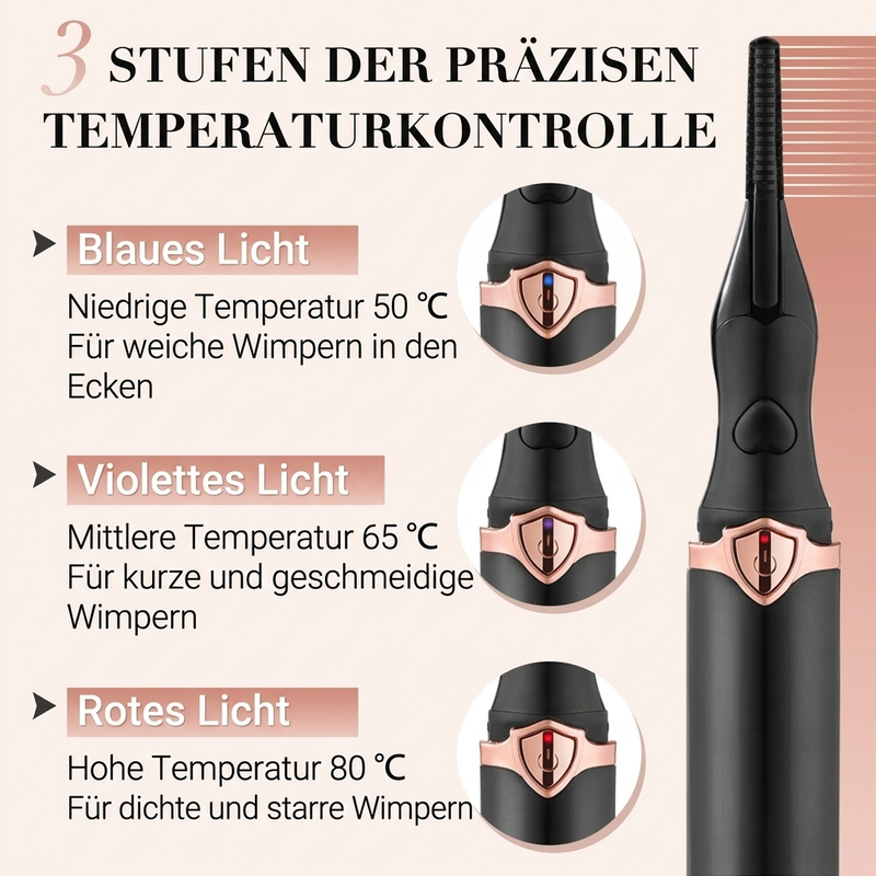 💄 50% RABATT! ✨ Elektrische Wimpernzange Für Sofortigen Glam – Sanfte Wärme, Langanhaltende Wimpernform & Perfekt Für Einen Fabelhaften Blick 👁️