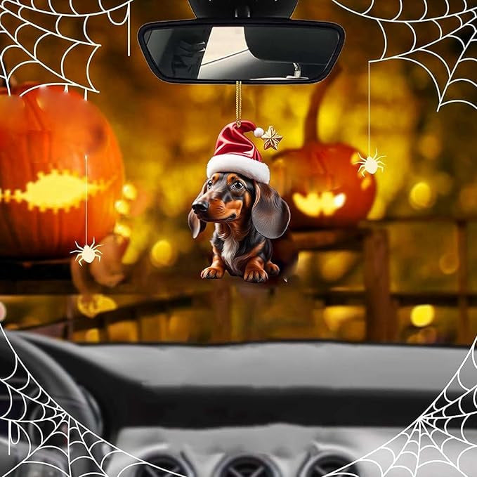 ⏳🔥NUR FÜR KURZE ZEIT 50 % RABATT! ⏰🎄 Christbaumschmuck in Welpenform 🐕🎁