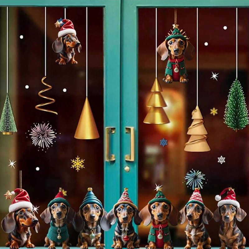 ⏳🔥NUR FÜR KURZE ZEIT 50 % RABATT! ⏰🎄 Christbaumschmuck in Welpenform 🐕🎁