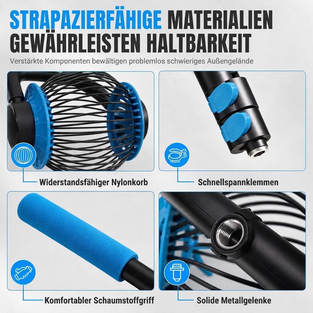 Multifunktionaler rollender Nuss- und Fruchtsammler