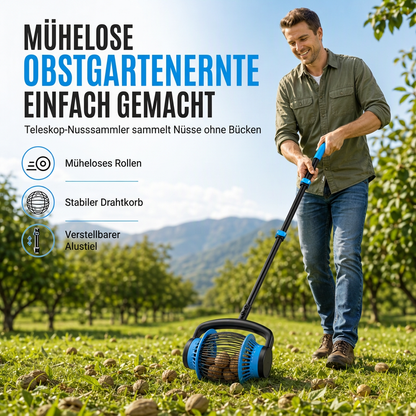 Multifunktionaler rollender Nuss- und Fruchtsammler