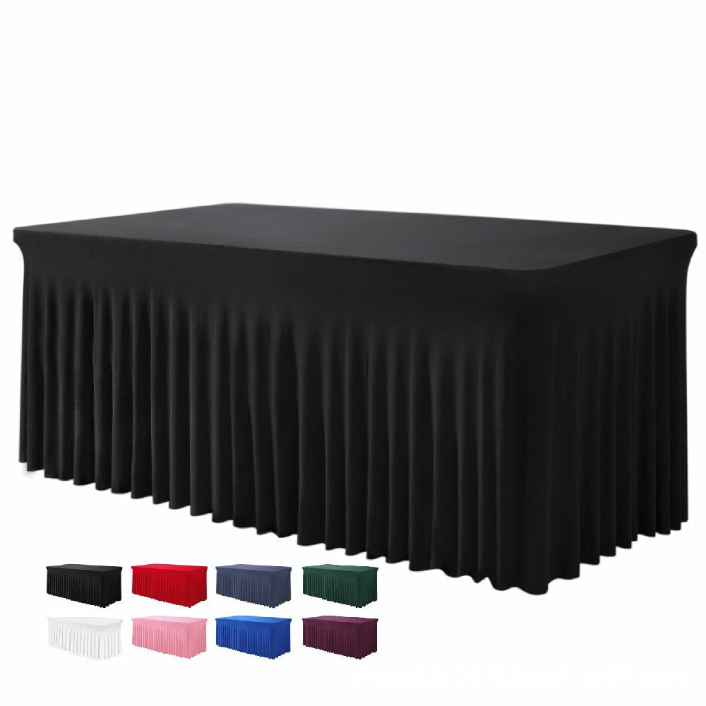 🎉 NUR FÜR KURZE ZEIT 50% RABATT! ✔ Plissee-Tischrock für Veranstaltungen – elegant, faltenfrei, wiederverwendbar 🎊