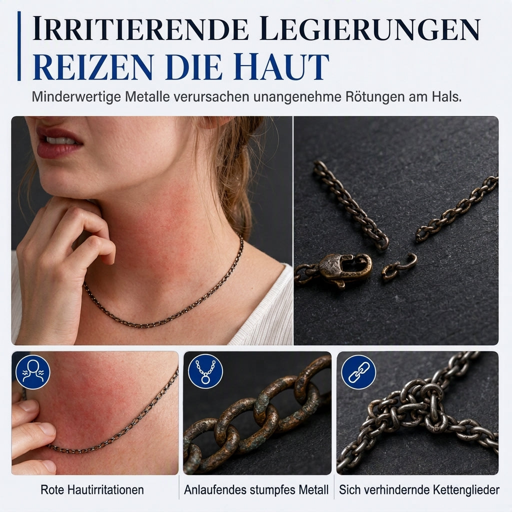 Damen Halskette mit keltischem Knoten-Geburtsstein-Anhänger