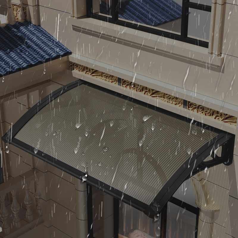 🏠 50 % Rabatt ! Haustür-Vordach Wetterfest – Trockener Eingang, voller Schutz! 🌧️ Schnee- & schlagfest, leise bei Regen, UV-beständig