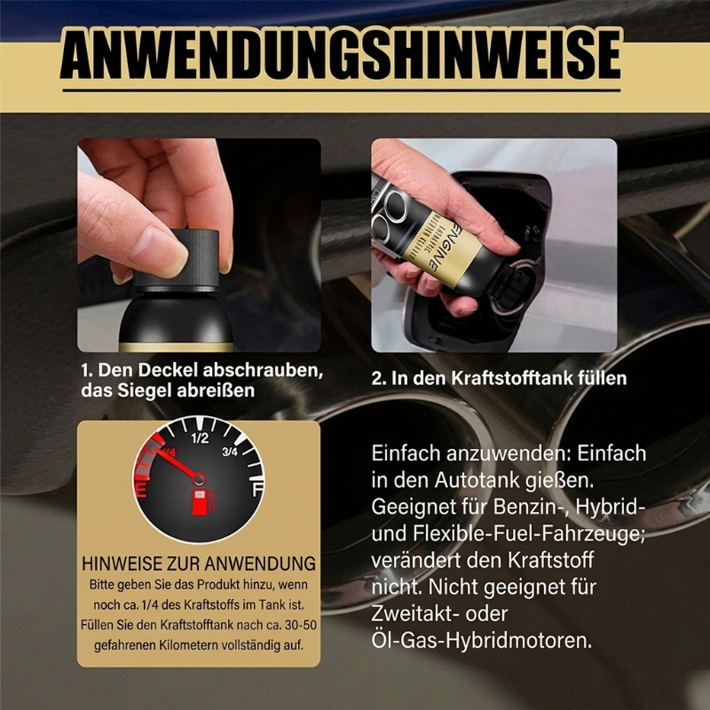 🔥 50 % Rabatt | Katalysator- und Kraftstoffsystemreiniger 🚗