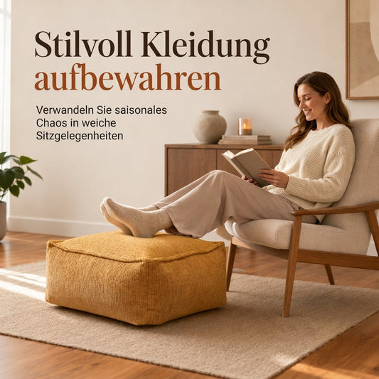 🏡 Praktischer Sitzkissenbezug für einen aufgeräumteren Wohnraum