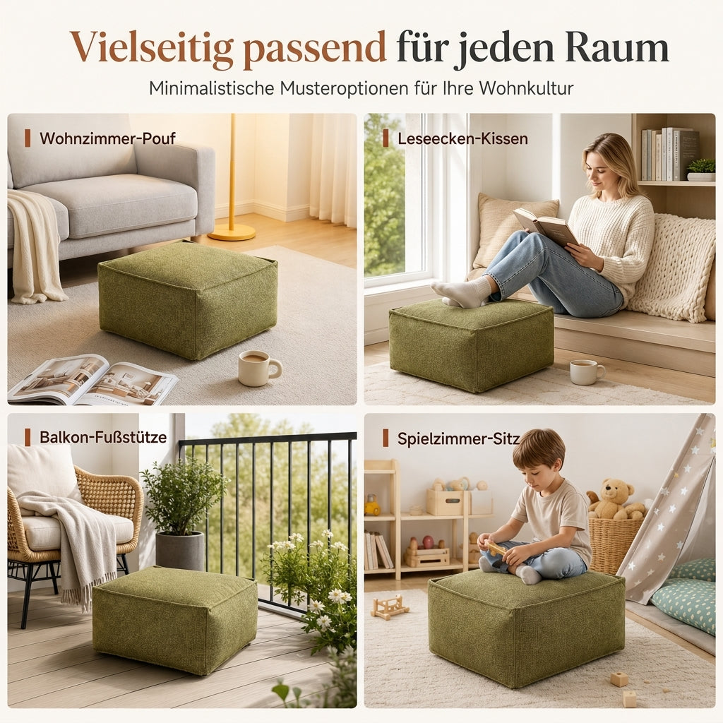 🏡 Praktischer Sitzkissenbezug für einen aufgeräumteren Wohnraum