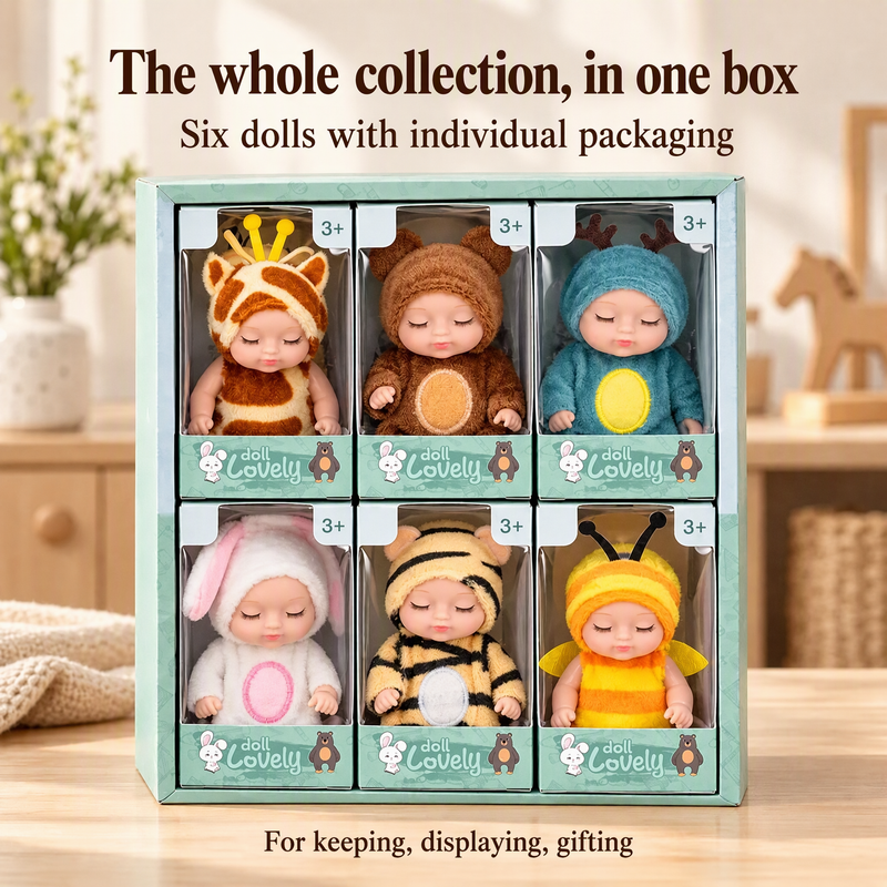 🔥50% RABATT auf ausgewählte Produkte 🎉Mini-Reborn-Babypuppen mit lebensechtem Aussehen