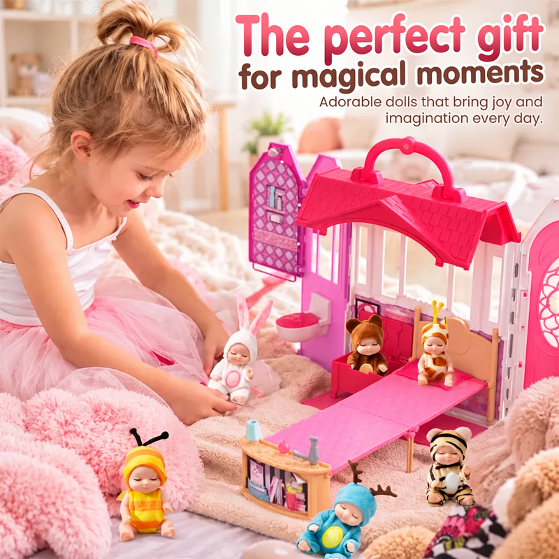 🔥50% RABATT auf ausgewählte Produkte 🎉Mini-Reborn-Babypuppen mit lebensechtem Aussehen