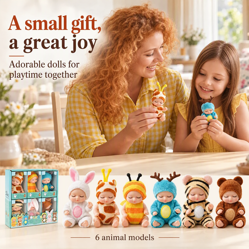 🔥50% RABATT auf ausgewählte Produkte 🎉Mini-Reborn-Babypuppen mit lebensechtem Aussehen