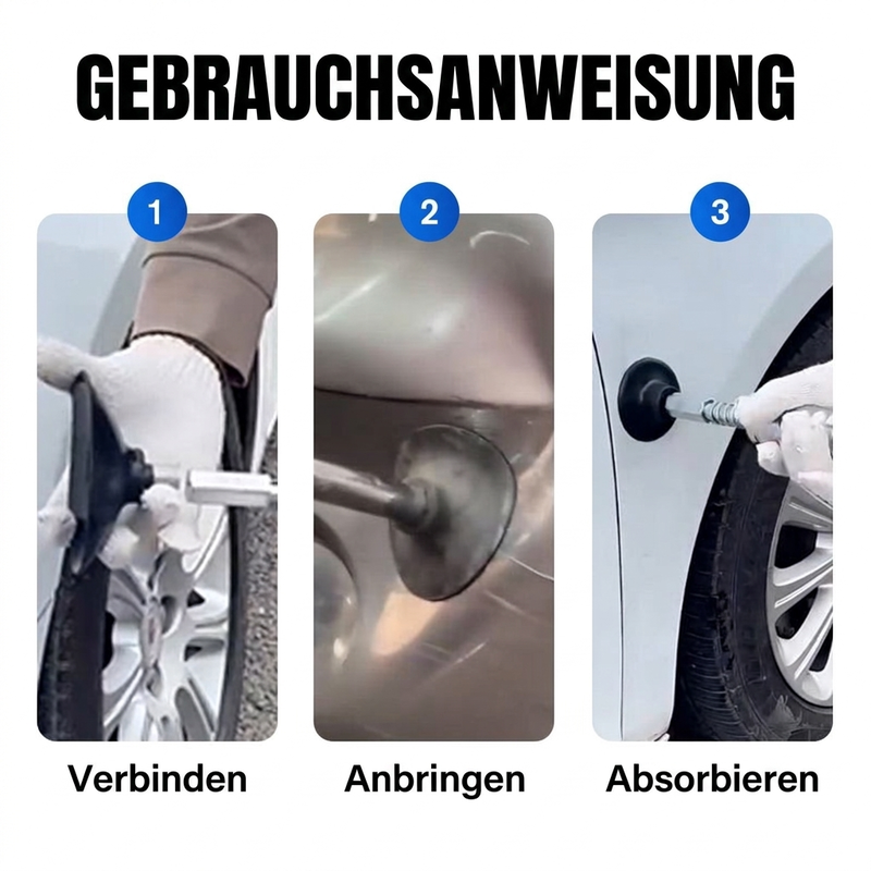 Magische Dellenreparatur – Auto Karosserie Dellenreparatur Saugnapf Werkzeug