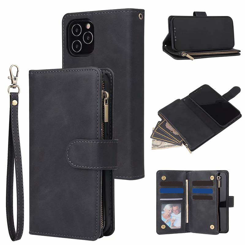 ✨ JETZT 50 % RABATT! !✨2-in-1 magnetische PU-Leder Brieftaschenhülle