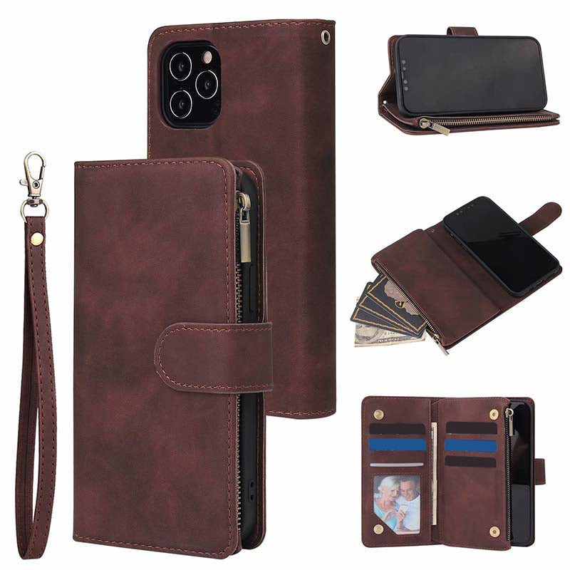 ✨ JETZT 50 % RABATT! !✨2-in-1 magnetische PU-Leder Brieftaschenhülle