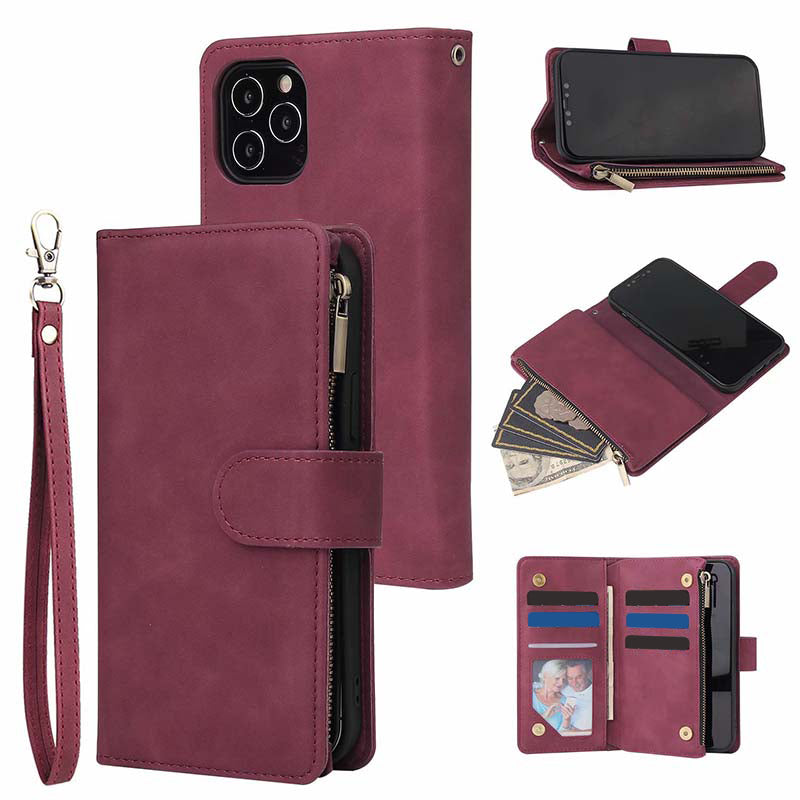 ✨ JETZT 50 % RABATT! !✨2-in-1 magnetische PU-Leder Brieftaschenhülle