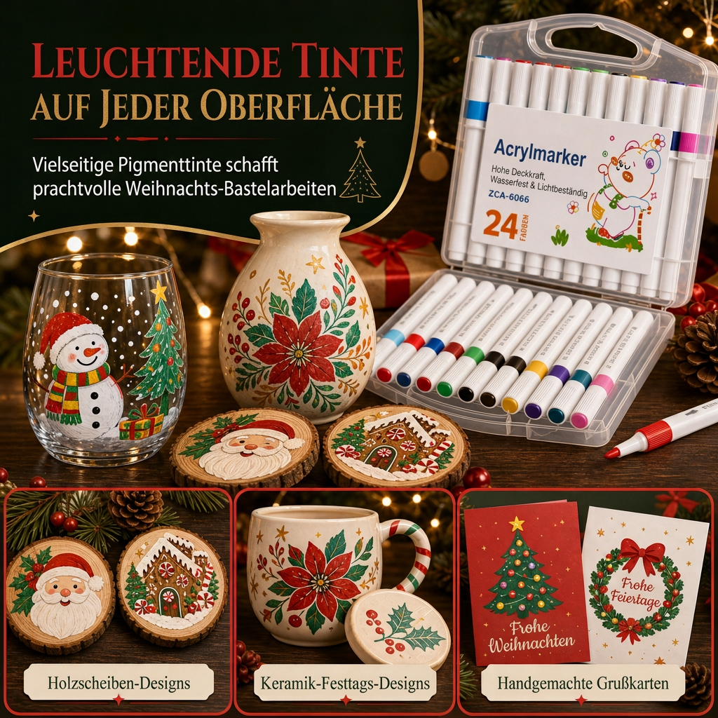 🎨Acrylmarker-Stift-Set mit Aufbewahrungsetui zum Zeichnen