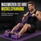🔥50 % Rabatt🔥Multifunktionales pedalbetriebenes Widerstandsband, elastisches Zugseil für Bauchübungen, Heimtraining, Yoga und Pilates-Fitness für Männer und Frauen