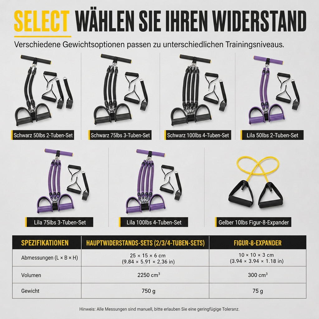 🔥50 % Rabatt🔥Multifunktionales pedalbetriebenes Widerstandsband, elastisches Zugseil für Bauchübungen, Heimtraining, Yoga und Pilates-Fitness für Männer und Frauen