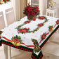 Wasserdichte rechteckige Weihnachts-Tischdecke