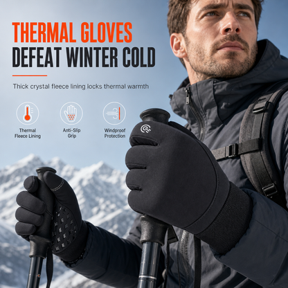 🧤 Thermo Winterhandschuhe, wasserabweisend, Touchscreen tauglich ❄️