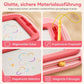 🎨 Magnetisches Zeichenbrett für Kinder – bunter, abwischbarer Zeichenblock mit Stift und 4 Stempeln