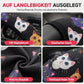 🚗 Universelle 38 cm ringlose Seiden-Lenkradabdeckung – bedruckt, atmungsaktiv, Ganzjahres-Schutz fürs Autolenkrad