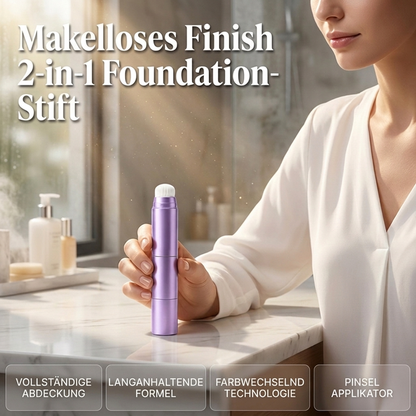 ⏳Zeitlich begrenztes Angebot⏳ 🔥Über 50.000 Frauen vertrauen darauf🔥 2-in-1-Foundation-Stick mit Farbwechsel-Effekt