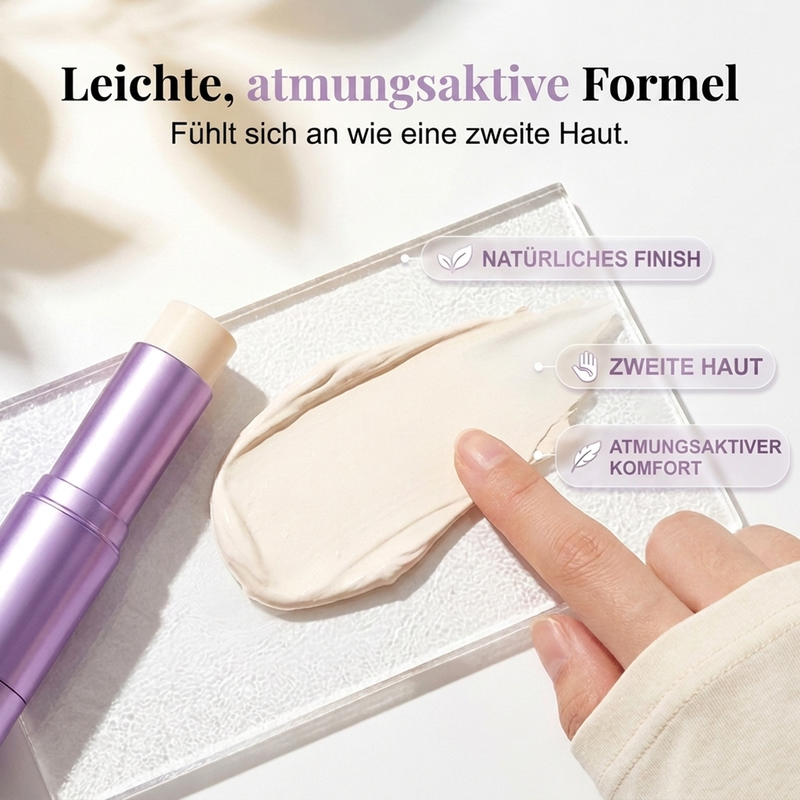 ⏳Zeitlich begrenztes Angebot⏳ 🔥Über 50.000 Frauen vertrauen darauf🔥 2-in-1-Foundation-Stick mit Farbwechsel-Effekt