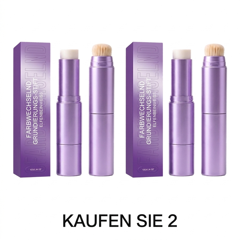 ⏳Zeitlich begrenztes Angebot⏳ 🔥Über 50.000 Frauen vertrauen darauf🔥 2-in-1-Foundation-Stick mit Farbwechsel-Effekt