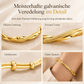 ♾️ 50% RABATT! ✨ Möbius-Armreif – Gleitverschluss & doppelt strukturierter Glanz ✨