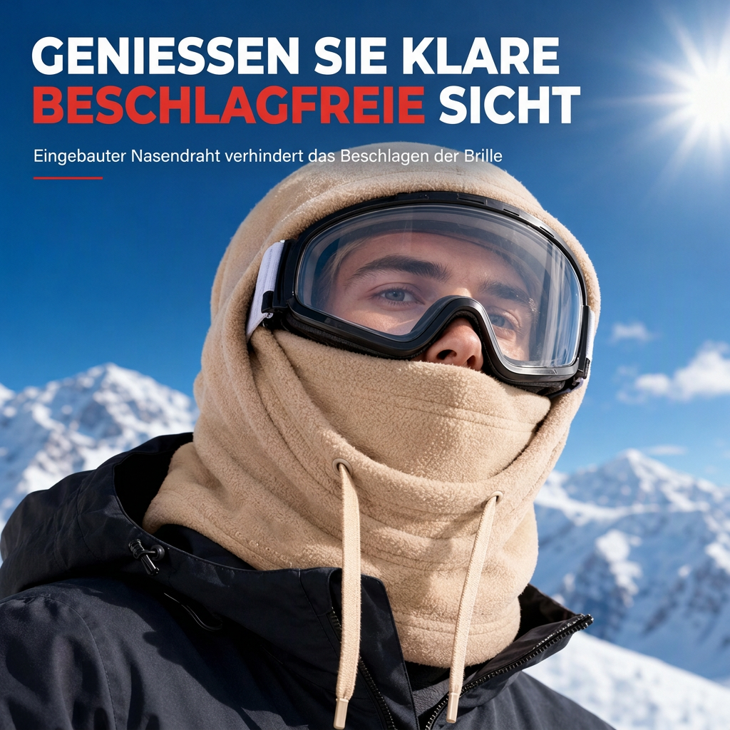 📢📢50% RABATT !!⏰Warme Outdoor-Schutzmaske für den Winter und zum Skifahren
