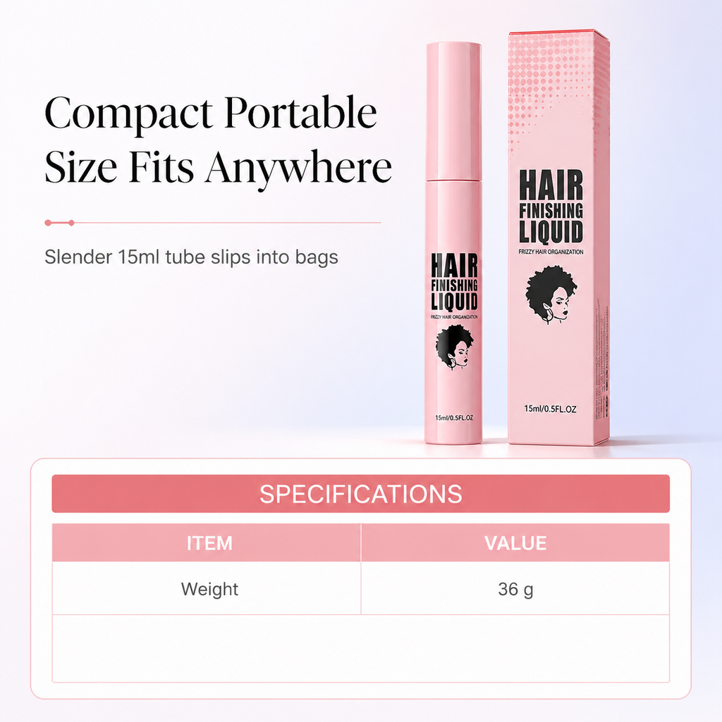 ✨ JETZT 50 % RABATT ✨TOP-DEAL! Hair Finishing Stick gegen fliegende Haare & Babyhaare – Transparentes Fixiergel mit Styling-Bürste, nicht fettend & langanhaltend