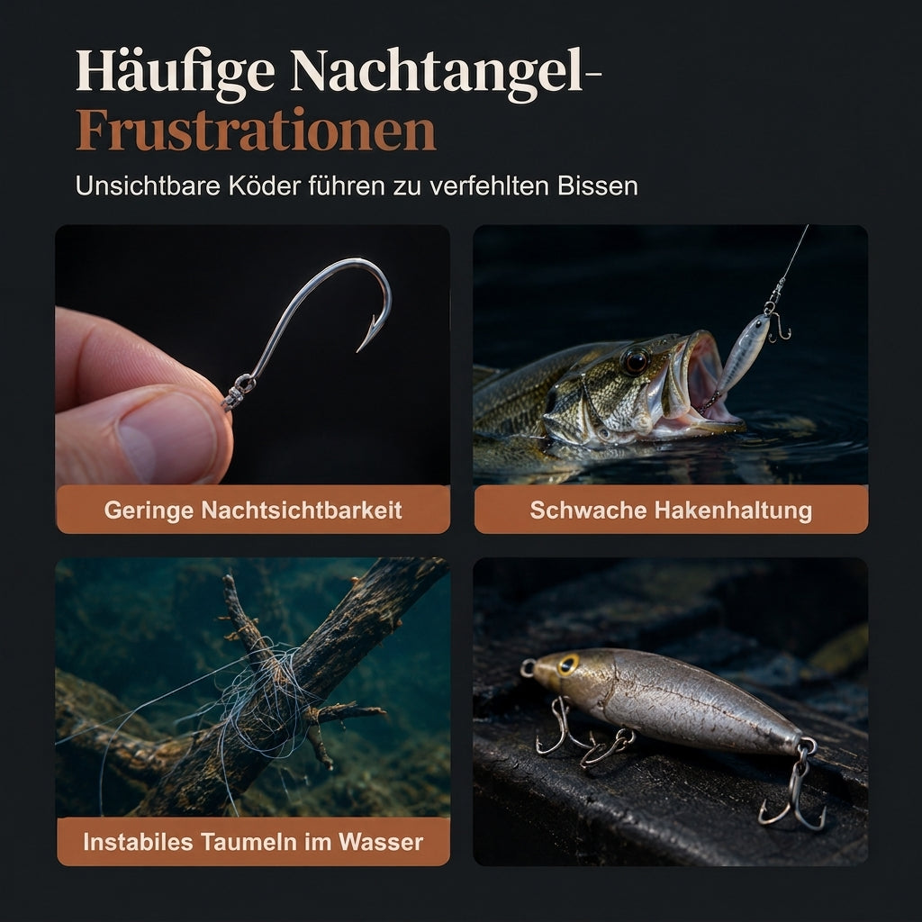 🎣 50% RABATT! 🌙 Leuchtender Minnow Hard Bait – 7cm, 8g & für Nachtfischen ✨