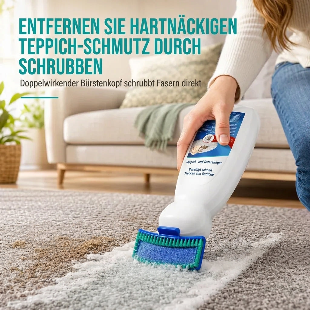 🎉🔥MEHR ALS 50.000 VERKAUFTE EXEMPLARE🌟🧼Wasserfreier Reiniger mit Bürstenschaum, entfernt Flecken sofort🧽
