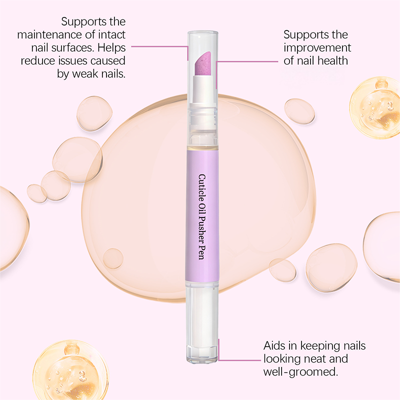 🌸 Buy 1 Get Free 1 🌸 Cuticle Oil Pusher Pen – 2-in-1 tip, nourishing & travel-friendly ✨