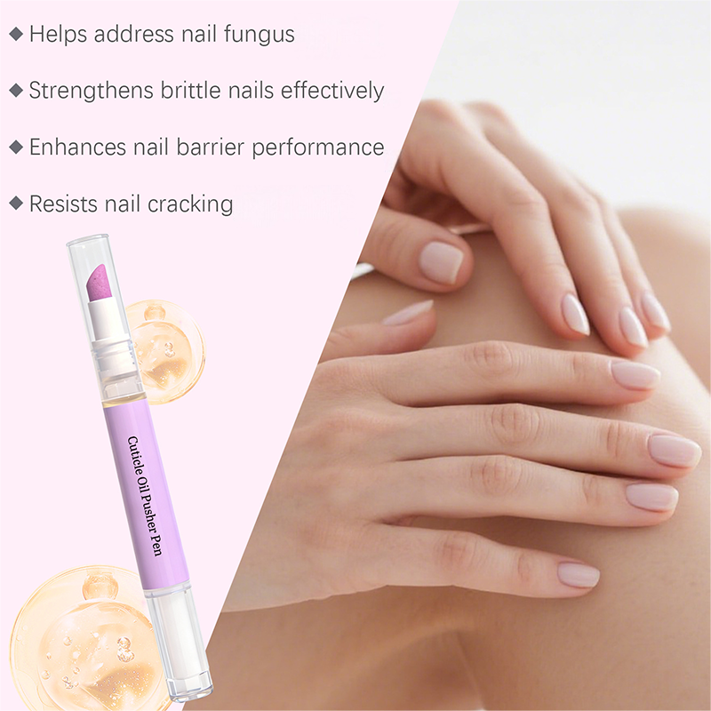 🌸 Buy 1 Get Free 1 🌸 Cuticle Oil Pusher Pen – 2-in-1 tip, nourishing & travel-friendly ✨
