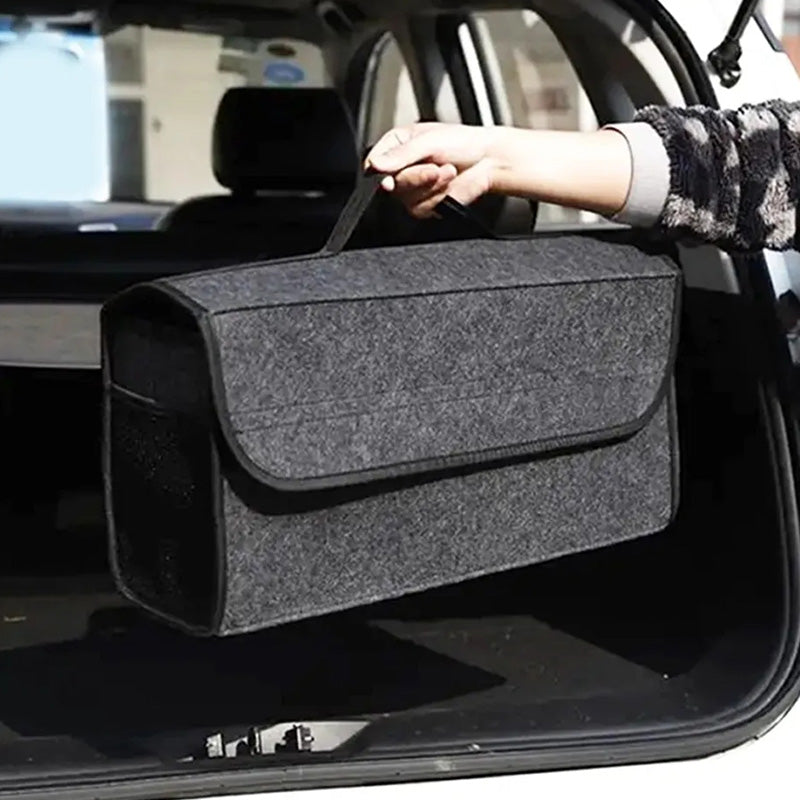 🚗 50% RABATT! 📦 Faltbarer Kofferraum-Organizer – Praktisch & platzsparend ✨