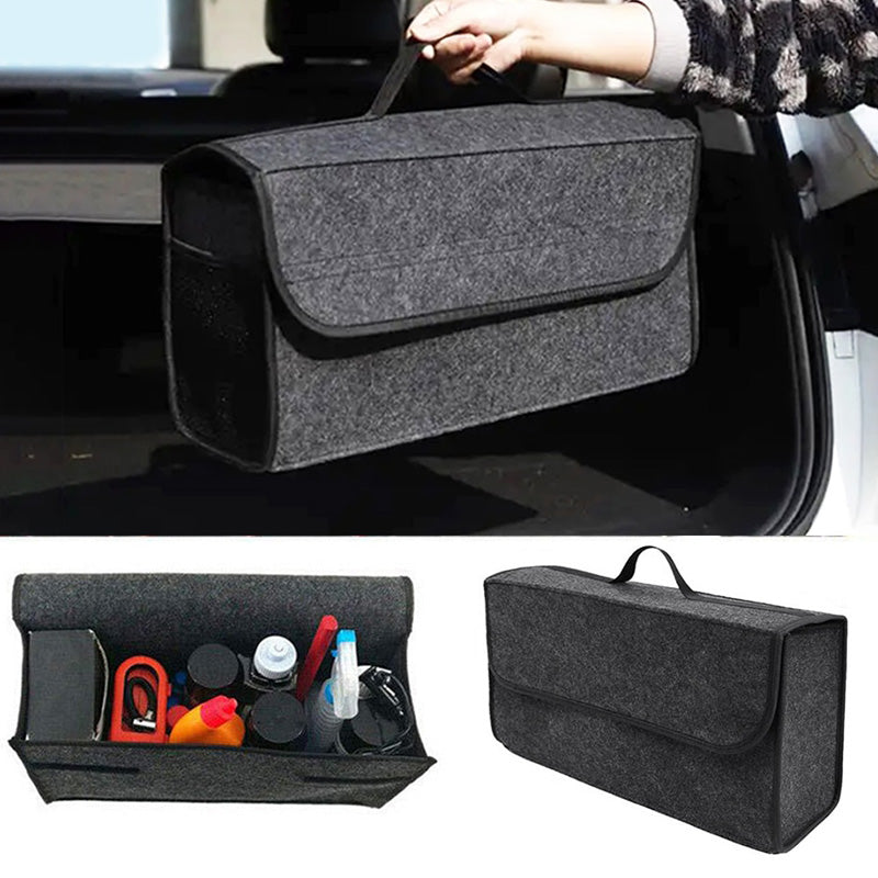 🚗 50% RABATT! 📦 Faltbarer Kofferraum-Organizer – Praktisch & platzsparend ✨