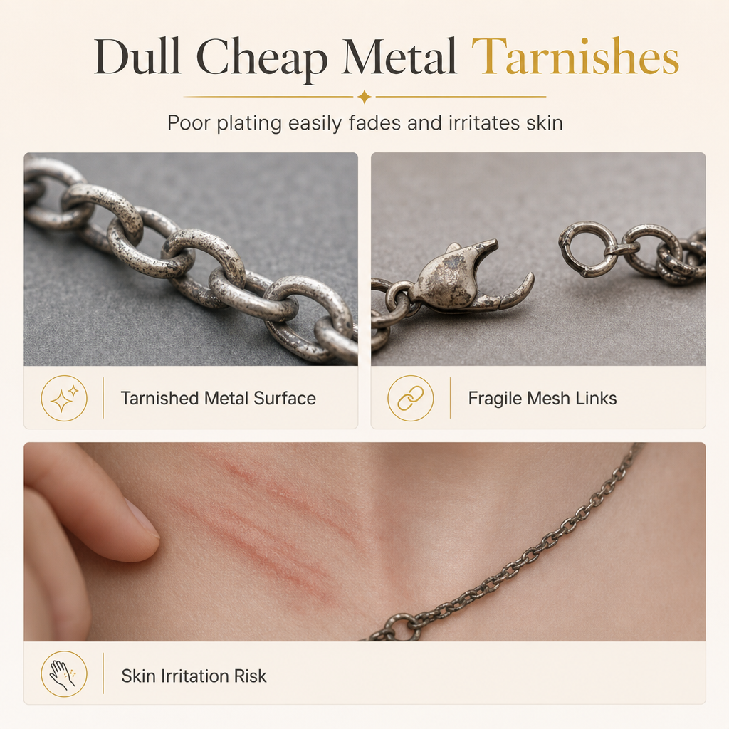 🌙 50% RABATT! ✨ Damen Filigran-Halskette – Traumfänger-Design & Glücksperle ✨