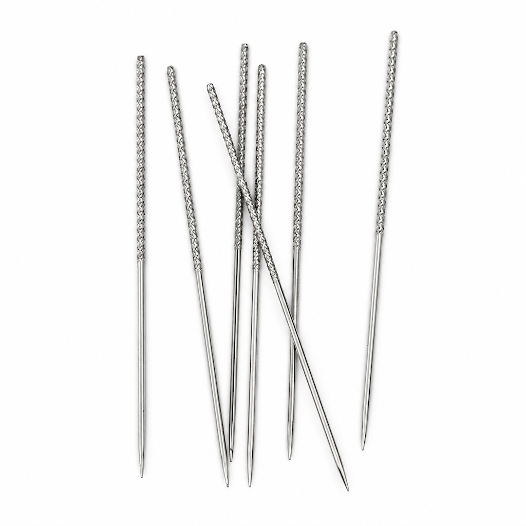 ⏳Zeitlich begrenztes Angebot⏳ Reparieren Sie beschädigte Strickwaren im Handumdrehen! 25-teiliges Set gerändelter Reparaturnadeln