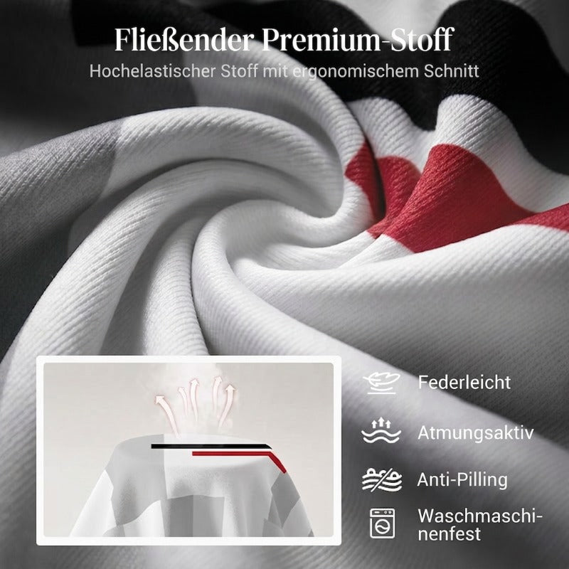 👕Trainingsanzug für Herren mit Halbem Reißverschluss & Farbblock-Design – Moderner Look, Bequeme Passform & Perfekt Für Sport & Freizeit 👖