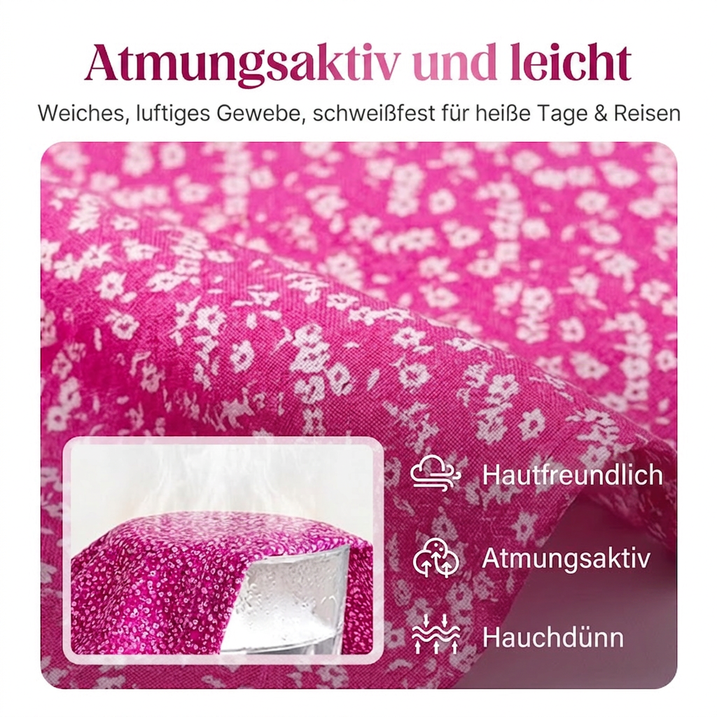 🎉Der Sommer steht vor der Tür.! 50% Rabatt 🛍️ Camisole-Kleid mit Blumenmuster